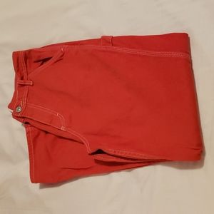 URBAN OUTFITTERS BDG RED CARGO PANTS SIZE 27